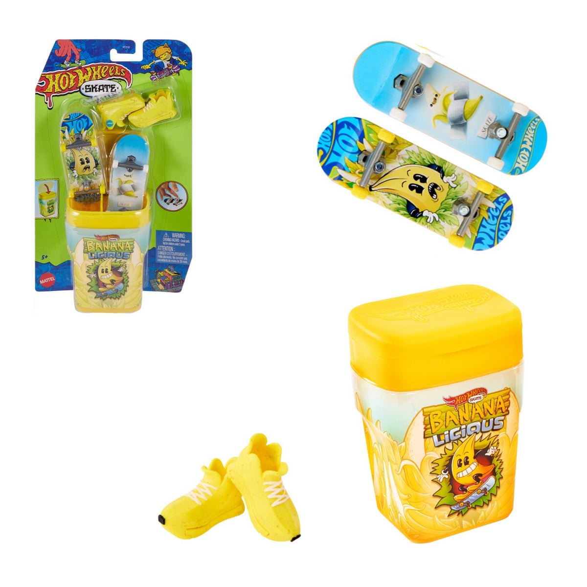 Hot Wheels Paquete De Chicles - Banana Licious